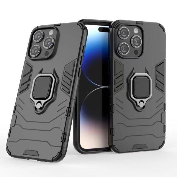 armor heavy duty dual layer ring shockproof hard protective case